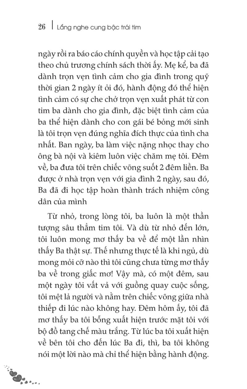 Lắng nghe cung bậc trái tim (130x205mm) Tản văn 15052019-026